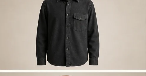 Yeni Sezon Erkek Overshirt ürün görseli